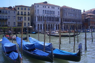 gondolas Venice